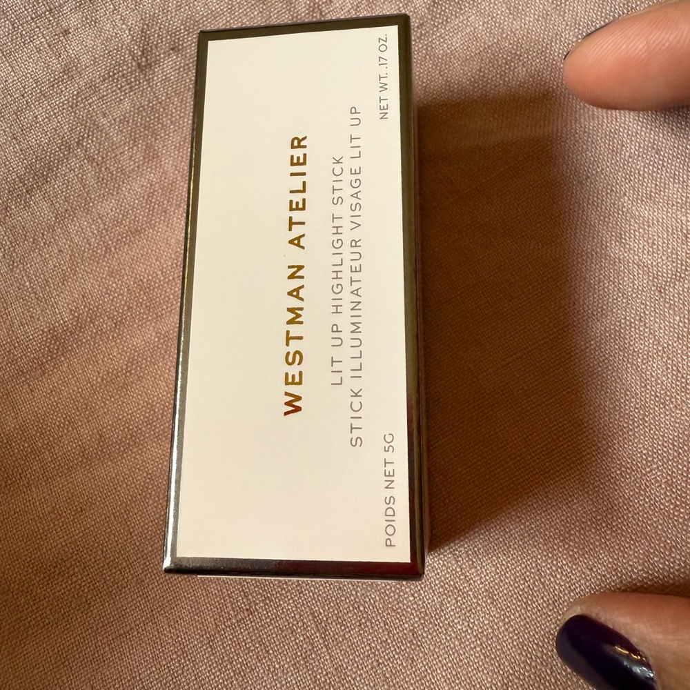 Westman Atelier Lit Up Highlight Stick - Brûlée Bronzer nib